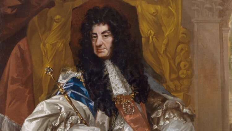 Carlos II de Inglaterra retratado por Thomas Hawker | National Portrait Gallery