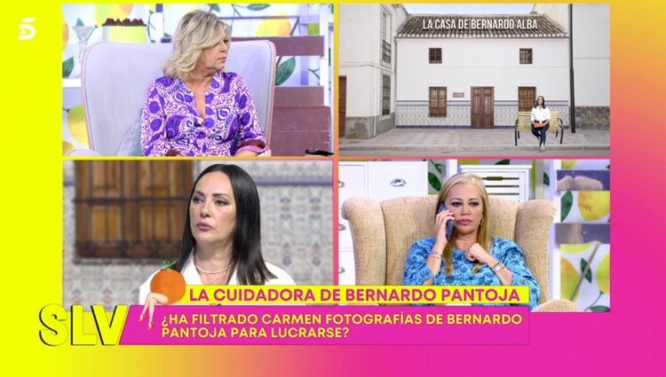 Anabel Pantoja hablando con Belén Esteban |Foto: Telecinco