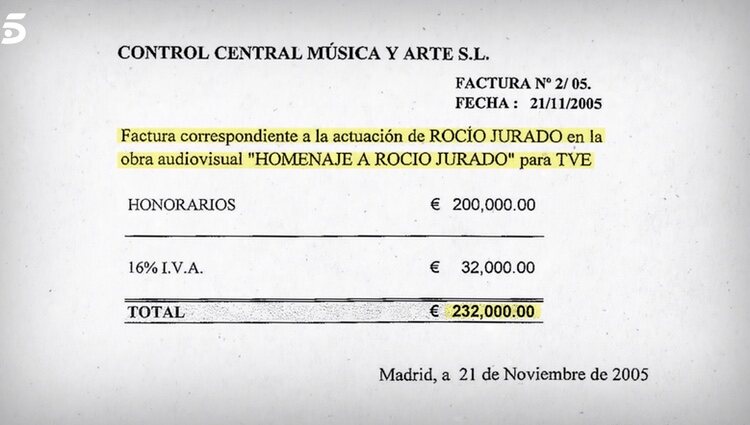El contrato de Amador Mohedano | Foto: telecinco.es