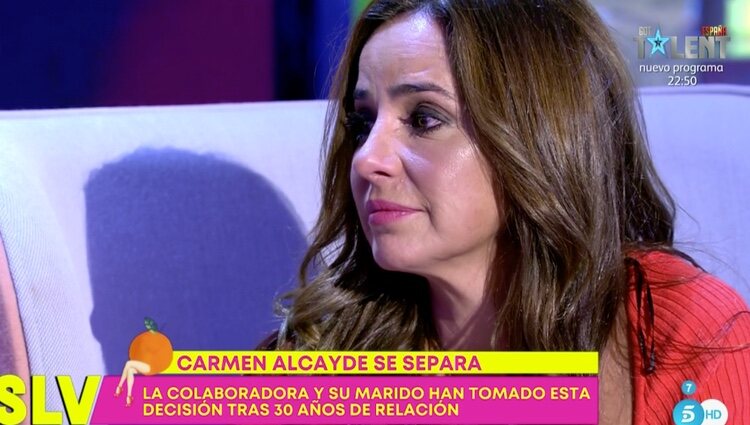 Carmen habla de su ruptura | Foto: telecinco.es