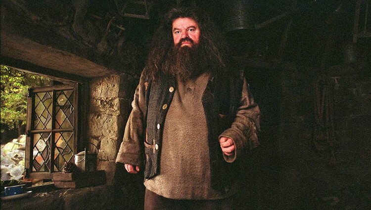 Robbie Coltrane interpretó el papel de Hagrid en Harry Potter | Fuente: Warner