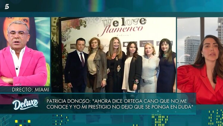 Patricia Donoso habla en el 'Deluxe' de su romance con Ortega Cano | Foto: Telecinco