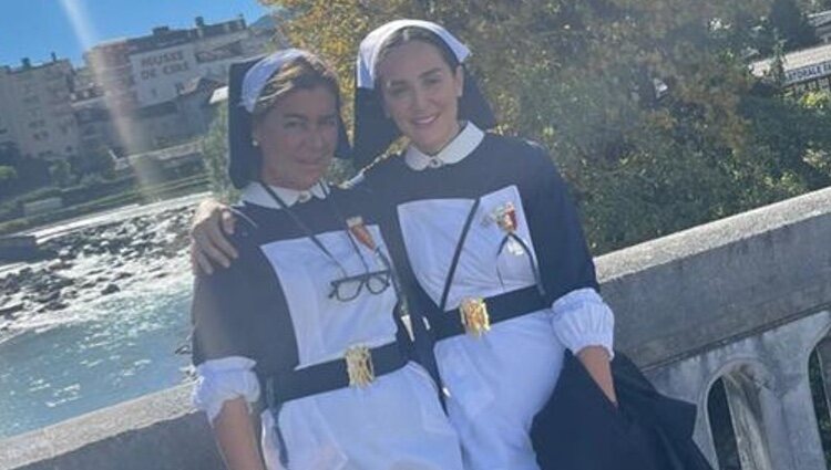 Tamara Falcó en su viaje a Lourdes | Instagram