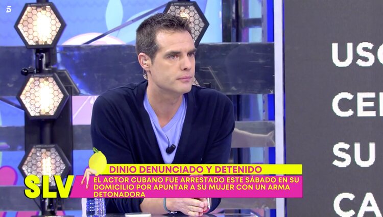 David Aleman explicando todo lo que se sabe del caso de Dinio |Foto: Telecinco