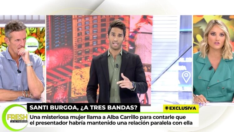 Alba Carrillo, muy afectada por las mentiras de Santi Burgoa | Foto: Telecinco