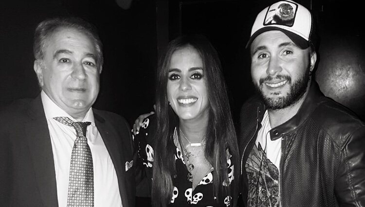 Anabel Pantoja con Bernardo Pantoja y Kiko Rivera | Instagram