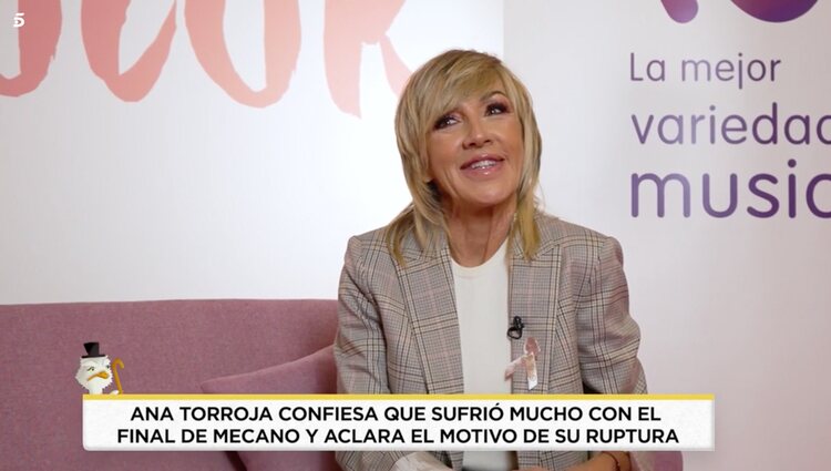 Ana Torroja habla de la separación de Mecano |Foto: Telecinco