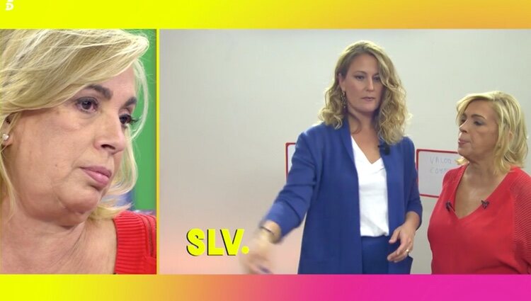 Carmen Borrego se sincera en 'Sálvame' | Foto: Telecinco