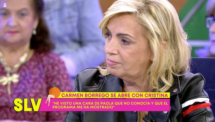 Carmen Borrego habla sobre su nuera, Paola Olmedo | Foto: Telecinco