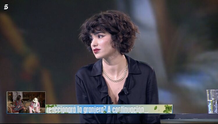 Paloma González en el plató del debate de 'Pesadilla en el paraíso' |Foto: Telecinco