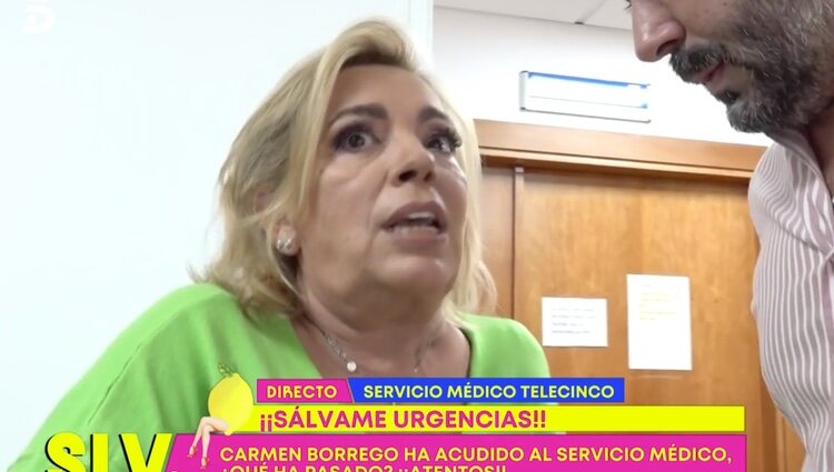 Carmen Borrego habla de lo sucedido | Foto: telecinco.es