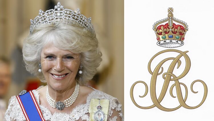 El Palacio de Buckingham presenta el monograma de la Reina Camilla
