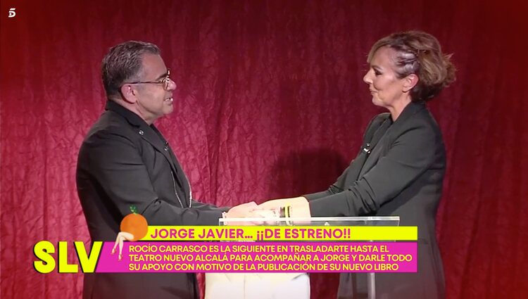 Rocío Carrasco en la presentación del libro de Jorge Javier Vázquez |Foto: Telecinco