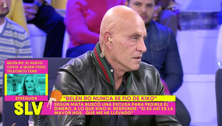 Kiko Matamoros cuenta que Belen Ro nunca se fió de Kiko H. |Foto: Telecinco