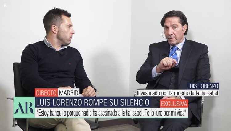 Luis Lorenzo defiende su inocencia | Foto: Telecinco