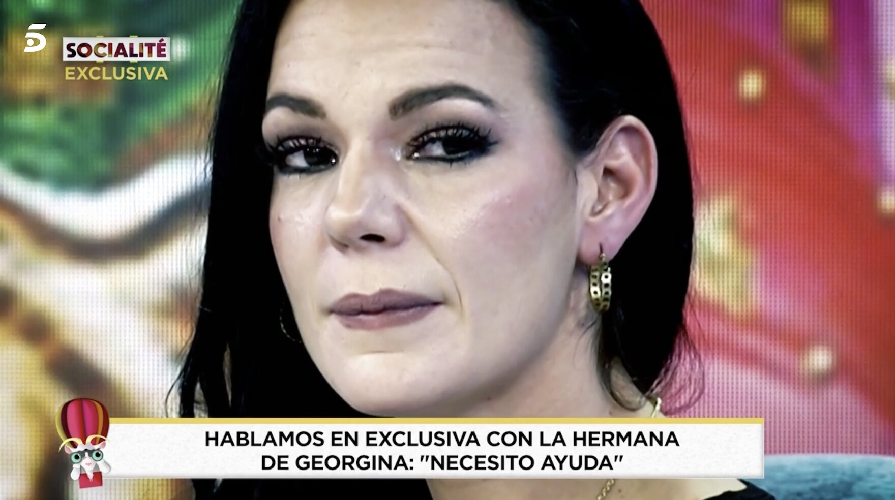 Patricia Rodríguez, en una de sus visitas a Telecinco