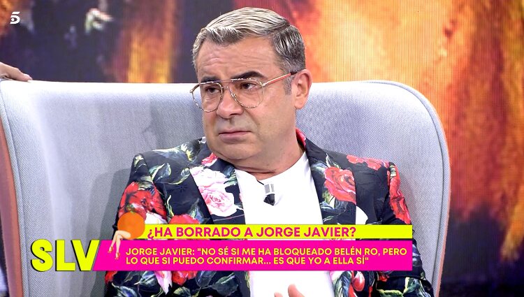 Jorge Javier Vázquez explica su distanciamiento de Belén Rodríguez en 'Sálvame Naranja' | telecinco.es