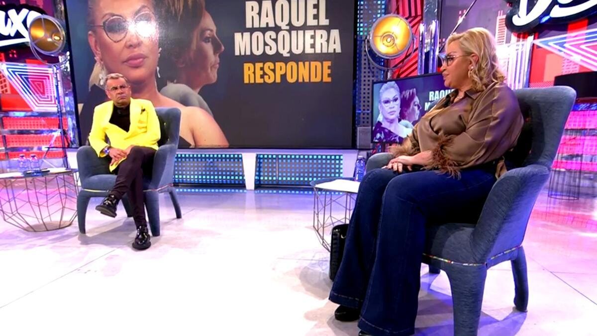 Raquel Mosquera vivió una complicada entrevista en el 'Deluxe' | Foto: Telecinco.es