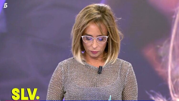 María Patiño lee el mensaje de Belén Rodríguez en 'Sálvame Naranja' | telecinco.es