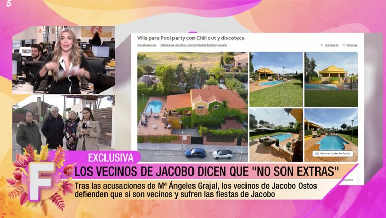 Anuncio publicado por Jacobo Ostos publicitando la casa |Foto: Telecinco