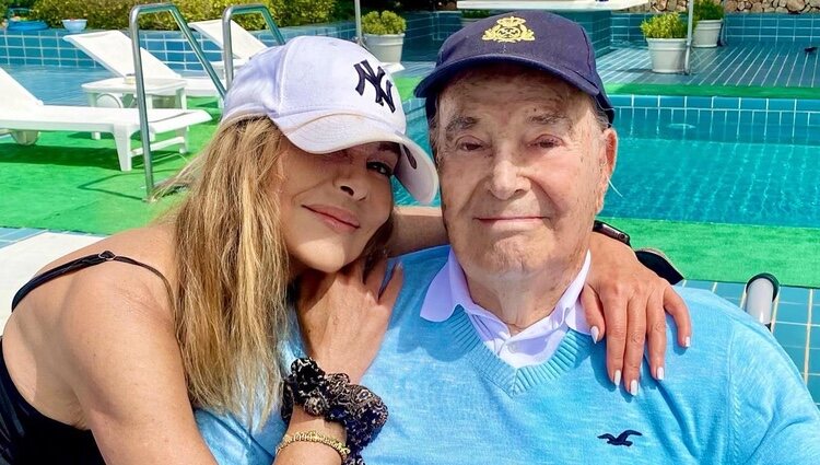 Ana Obregón y su padre | Instagram
