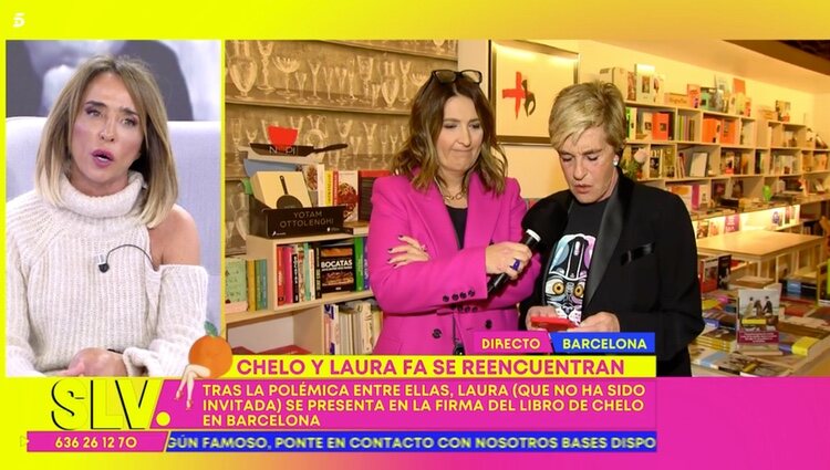 María Patiño reprende a Chelo García-Cortés | Foto: Telecinco