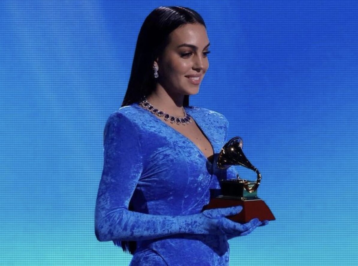 Georgina Rodríguez en la entrega de los Grammy Latinos/ Foto: Instagram