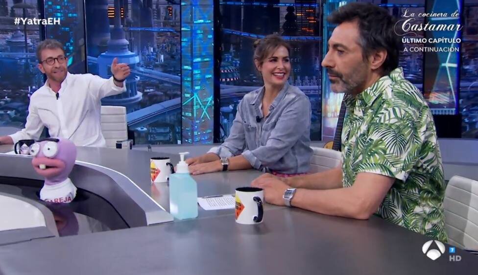 Juan del Val es colaborador de 'El Hormiguero' junto con su mujer, Nuria Roca | Foto: Antena3.com