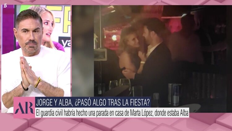 'Ya es mediodía' analiza la noche entre Alba Carrillo y Jorge Pérez | Foto: Telecinco