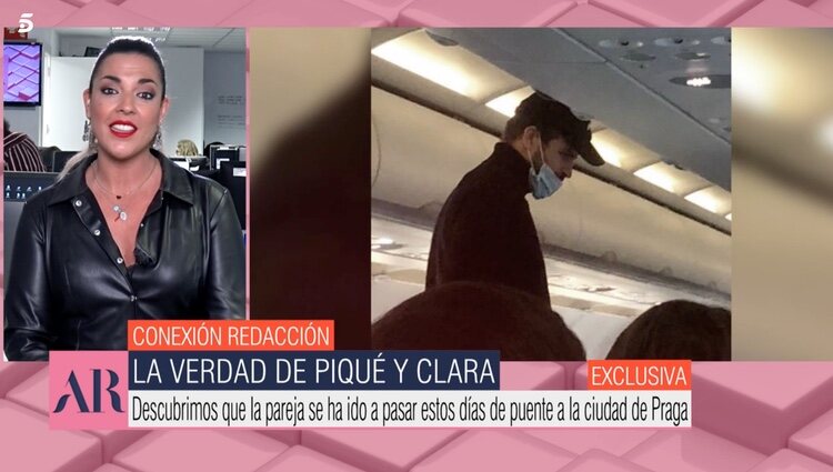 Gerard Piqué se va de escapada con Clara Chía | Foto: Telecinco