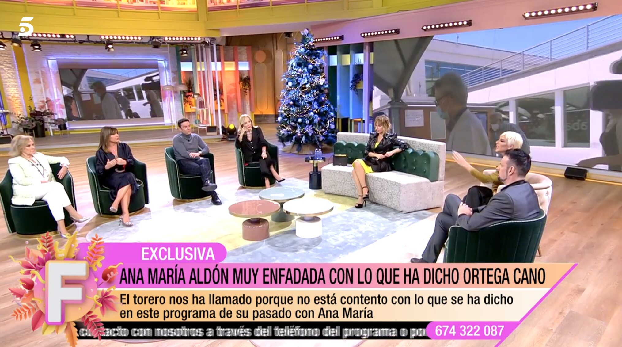 Ana María Aldón, cansada de la actitud de Ortega Cano | Foto: Telecinco.es