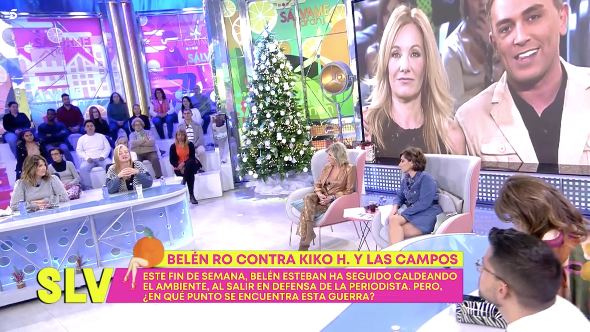 Belén Esteban hablando sobre Belén Ro | Foto: Telecinco.es