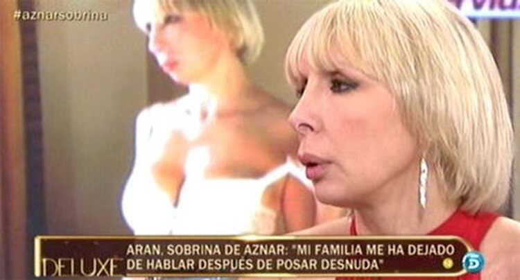 Aran Aznar en 'Sálvame Deluxe'. / Foto: Telecinco.es