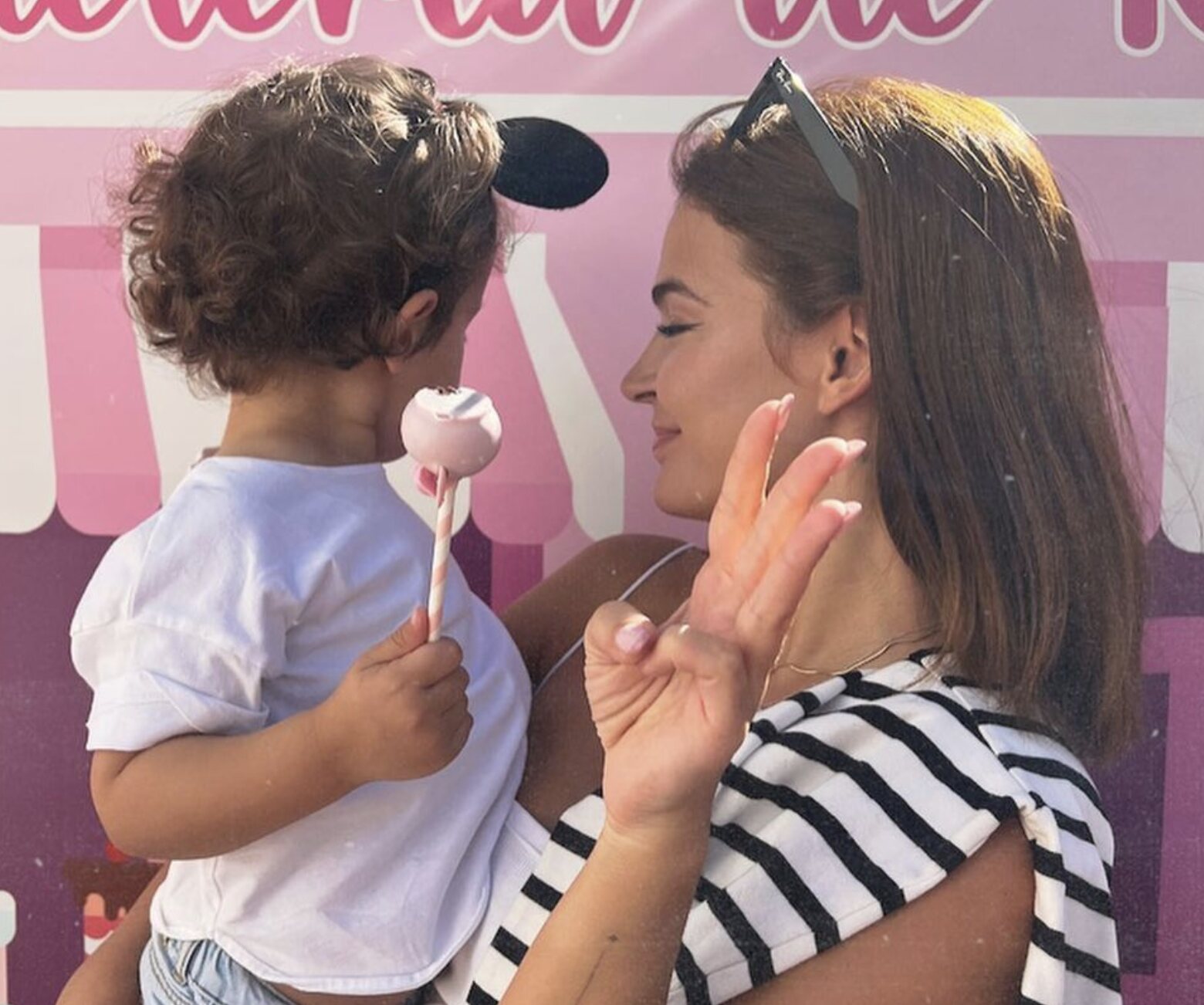 Laura Escanes celebrando el tercer cumpleaños de su hija Roma/ Foto: Instagram