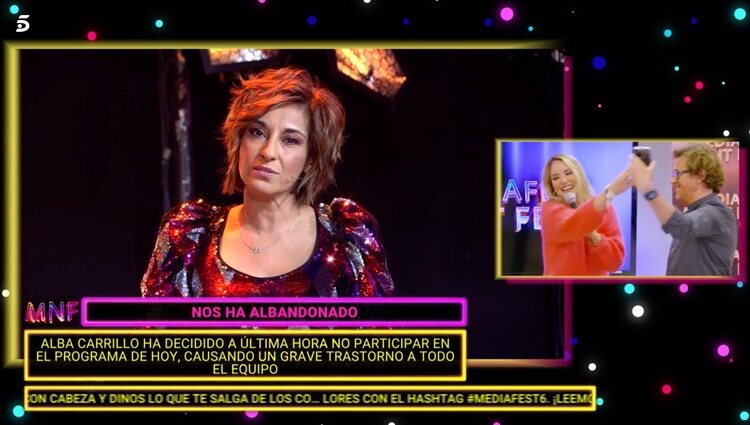 Adela González, muy crítica con Alba Carrillo | Foto: Telecinco