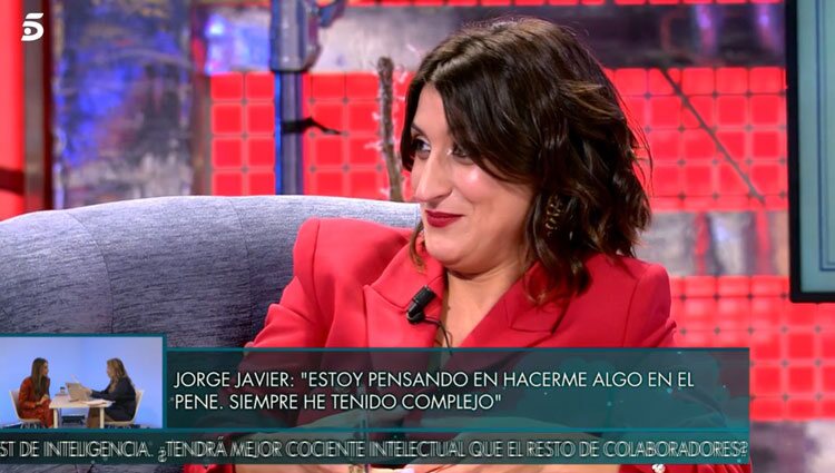 Susi Caramelo entrevista a Jorge Javier en 'Sábado Deluxe'/ Foto: Telecinco.es