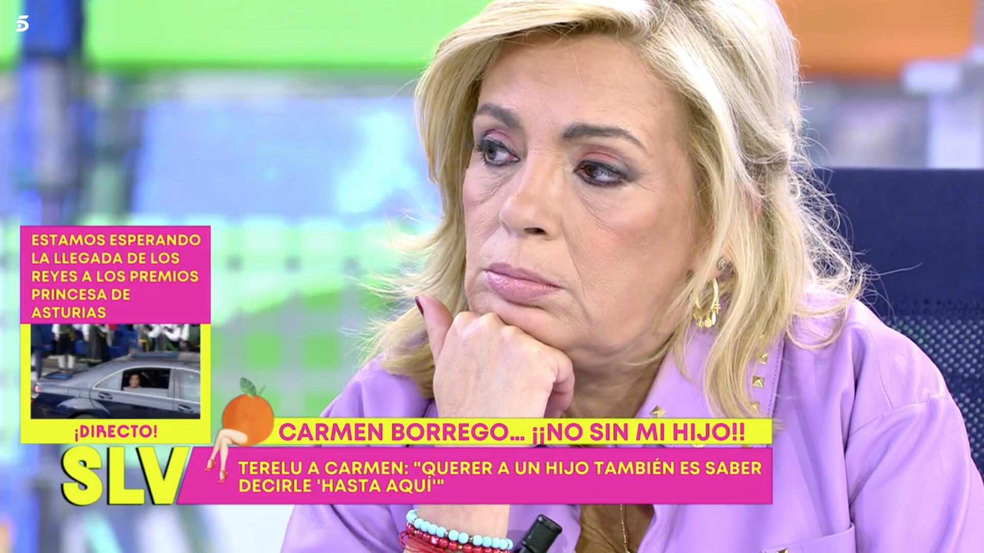 Carmen Borrego en 'Sálvame' / Foto: Telecinco.es