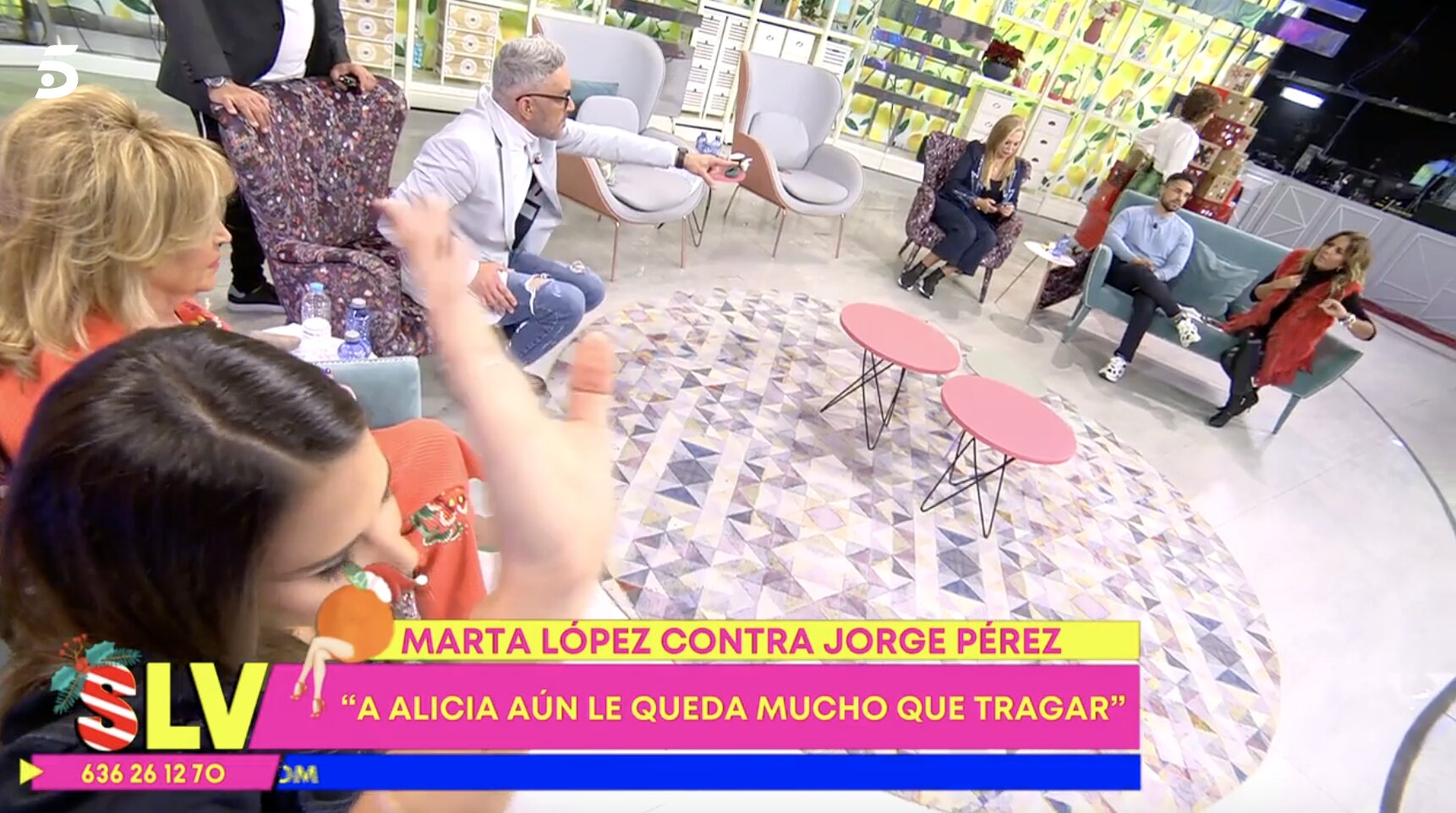 Marta López y Cristina Porta , otra vez a gritos | Foto: Telecinco.es