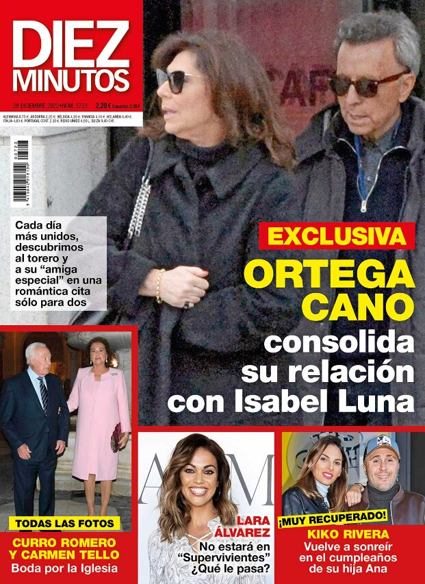 Ortega Cano e Isabel Luna, nueva cita juntos | Foto: Diez Minutos