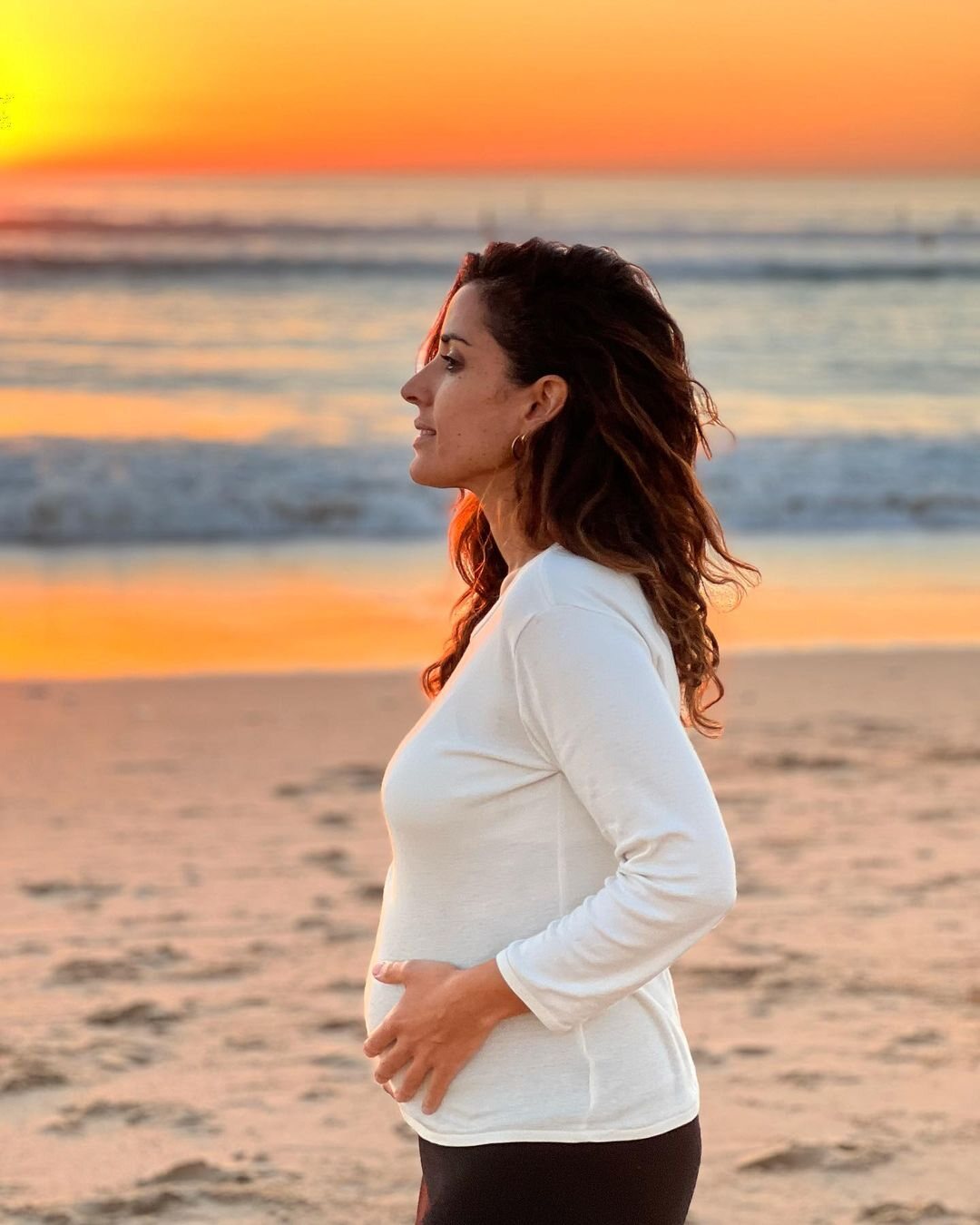 Inma Cuesta anunciando su embarazo/ Foto: Instagram