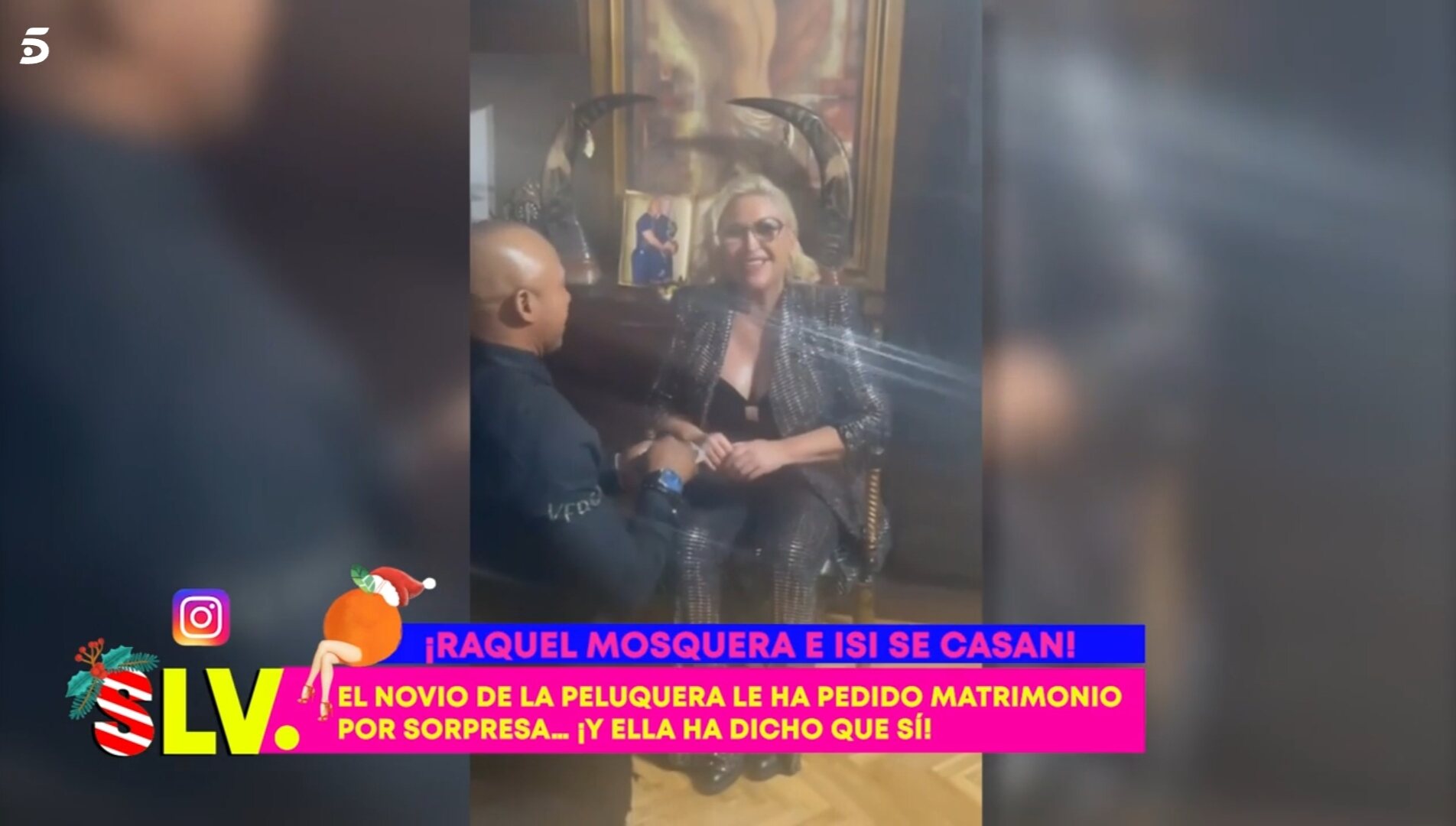Isi le pide matrimonio a Raquel Mosquera / Foto: Telecinco.es