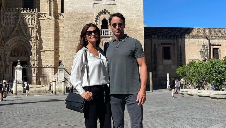 María José Suárez y Álvaro Muñoz Escassi disfrutan de Sevilla | Foto: Instagram