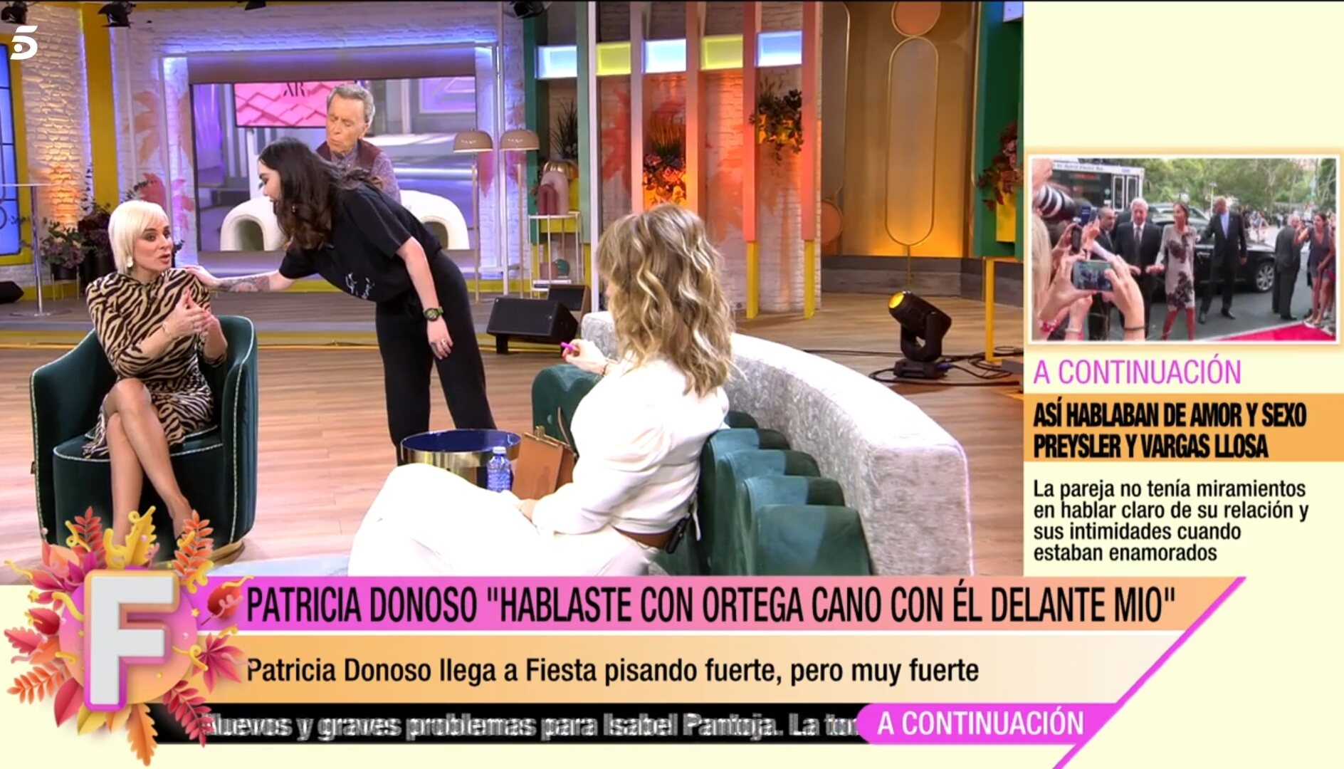 Ana María Aldón y Patricia Donoso, enfrentadas / Foto: Telecinco.es