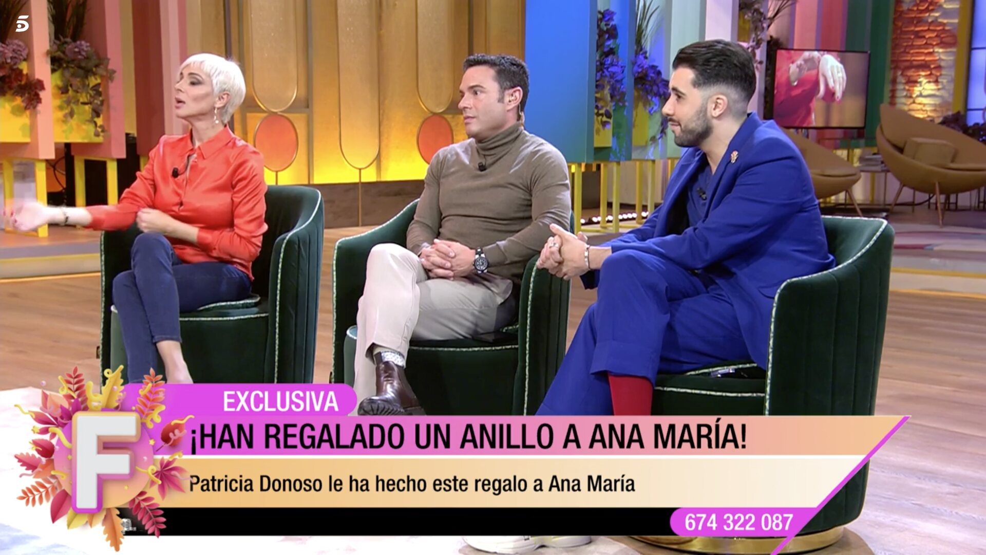 Ana María Aldón defendiéndose de las críticas / Foto: Telecinco.es