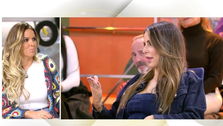 Marta López reacciona al burofax de Jórge Pérez tras el 'Deluxe' de Cristina Porta | Foto: Telecinco
