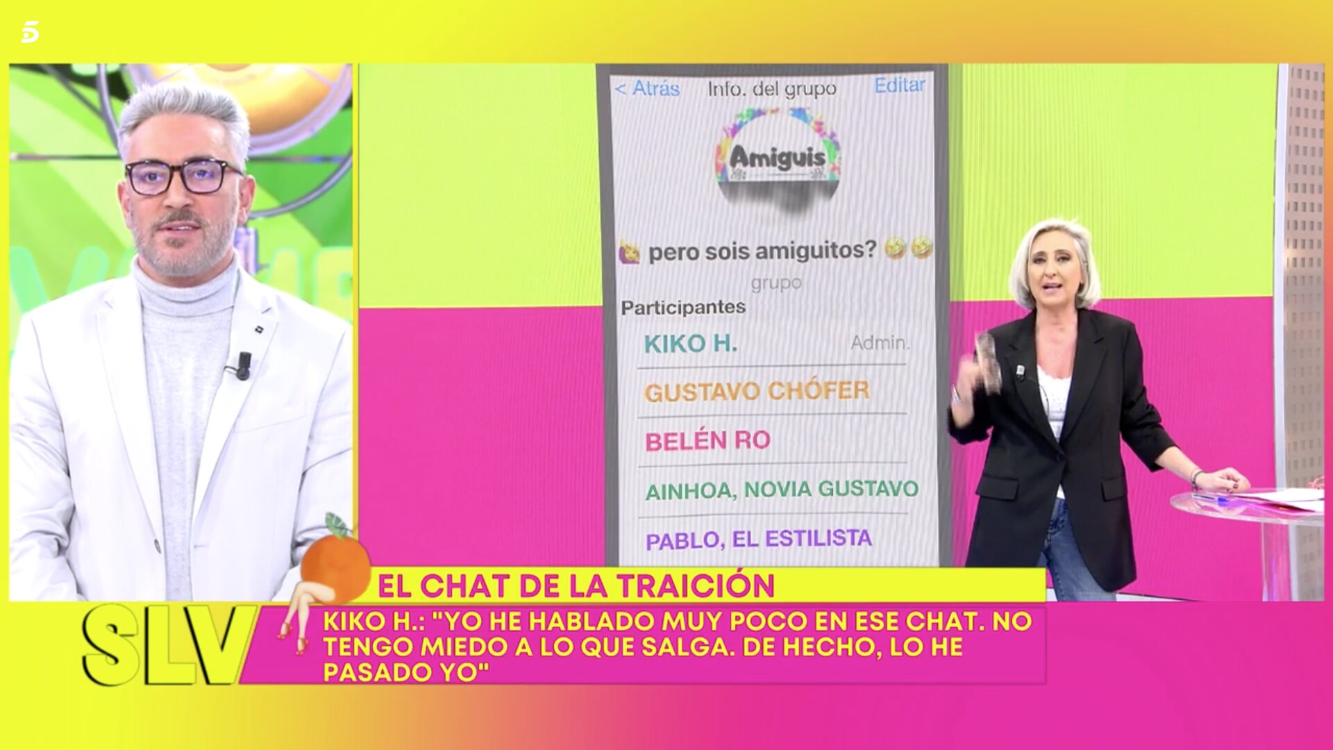 Acusan a Kiko Hernández de manipular el chat / Foto: Telecinco.es