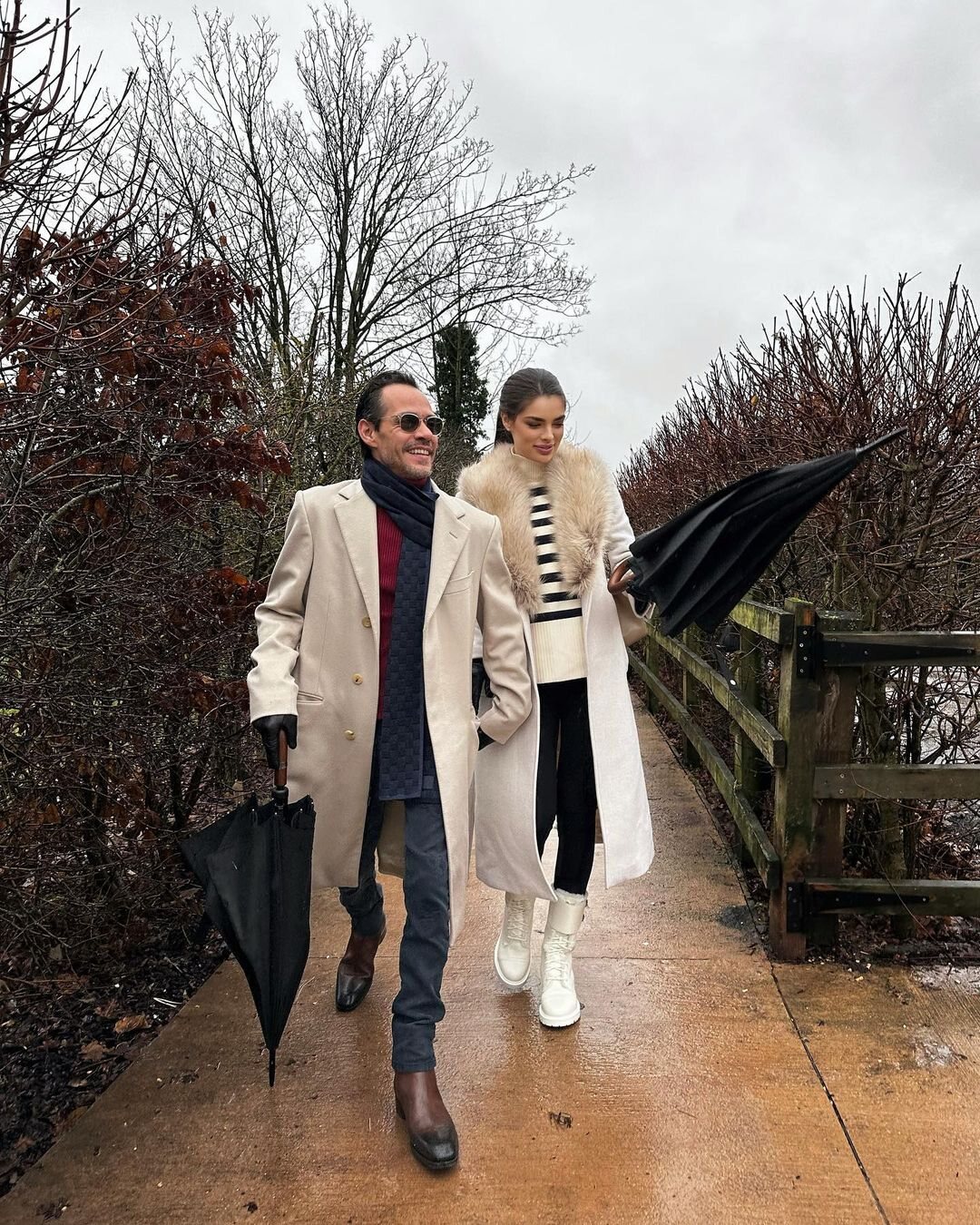 Marc Anthony y su novia dando la bienvenida al año 2023/ Foto: Instagram
