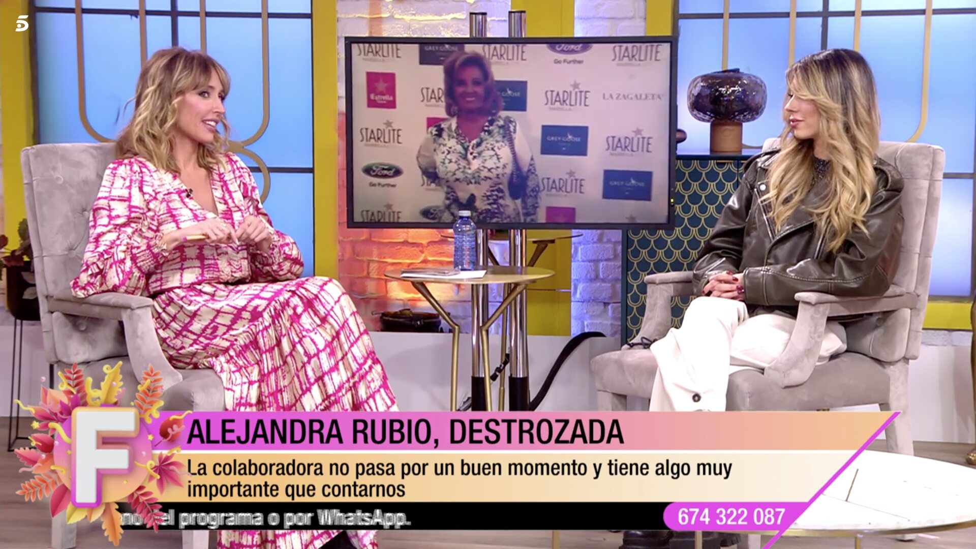Emma García y Alejandra Rubio en 'Fiesta' / Foto: Telecinco.es