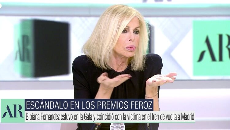 Bibiana Fernández habla del asunto | Foto: telecinco.es