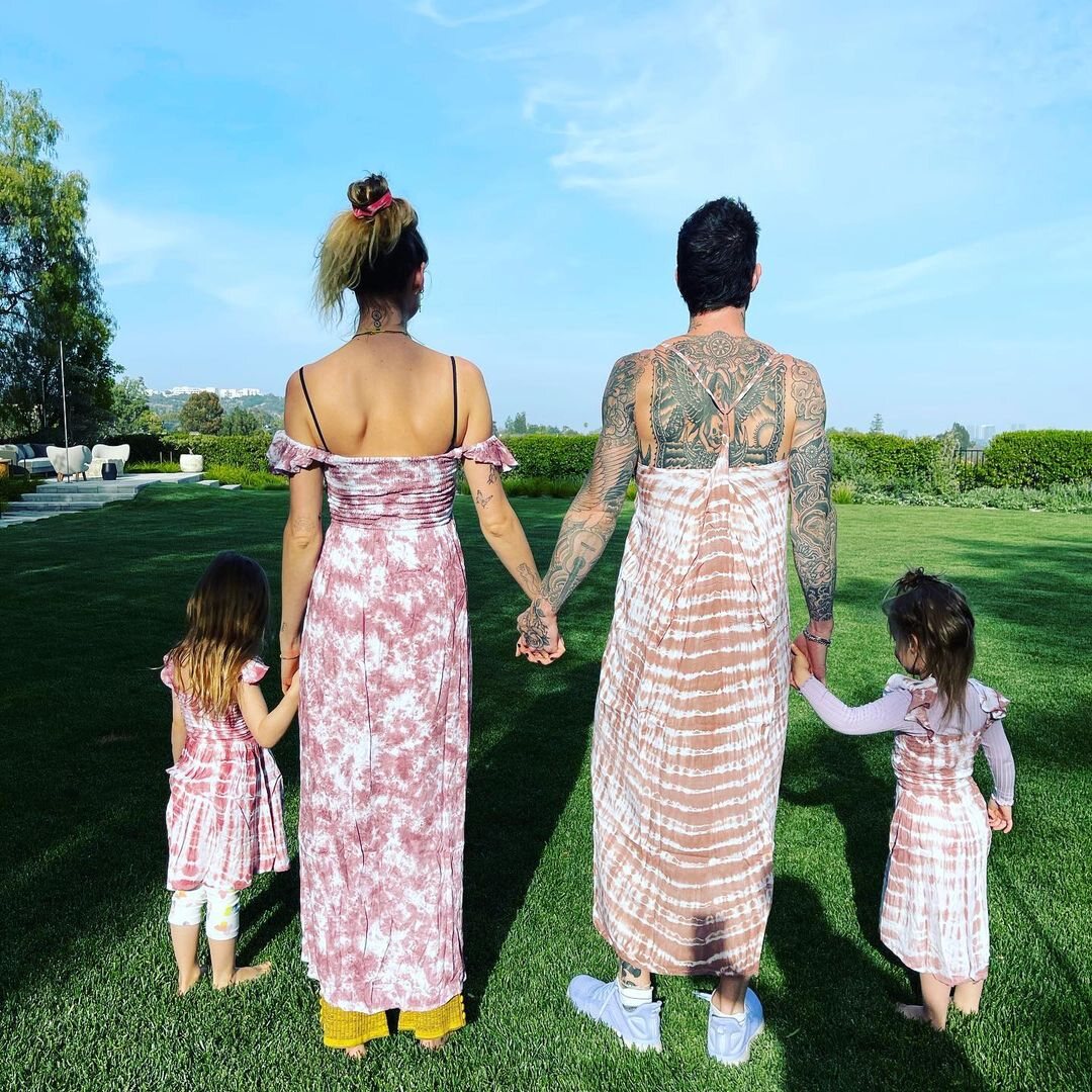 Behati Prinsloo y Adam Levine tenían dos hijas en común | Foto: Instagram